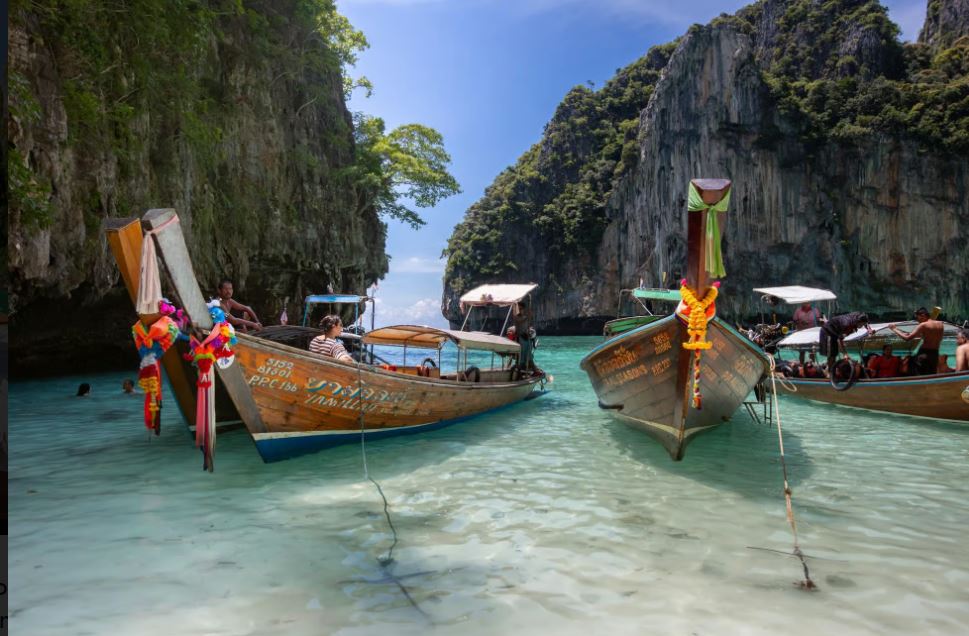 Image of From Phi Phi: Half-Day Longtail Boat Tour with Snorkeling tour package, BookMe Tour Package, Travel with BookMe, Exciting Tour Packages Available, Affordable Prices.